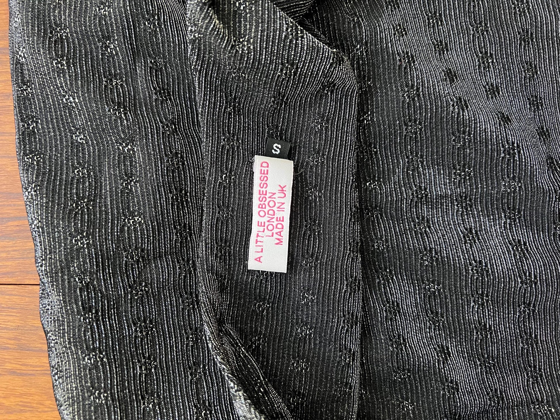 Silver Metallic Bodycon Mini Dress | Vintage | Backless Slinky Clubwear | Micro Mini